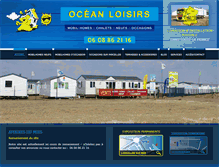 Tablet Screenshot of ocean-loisirs.com